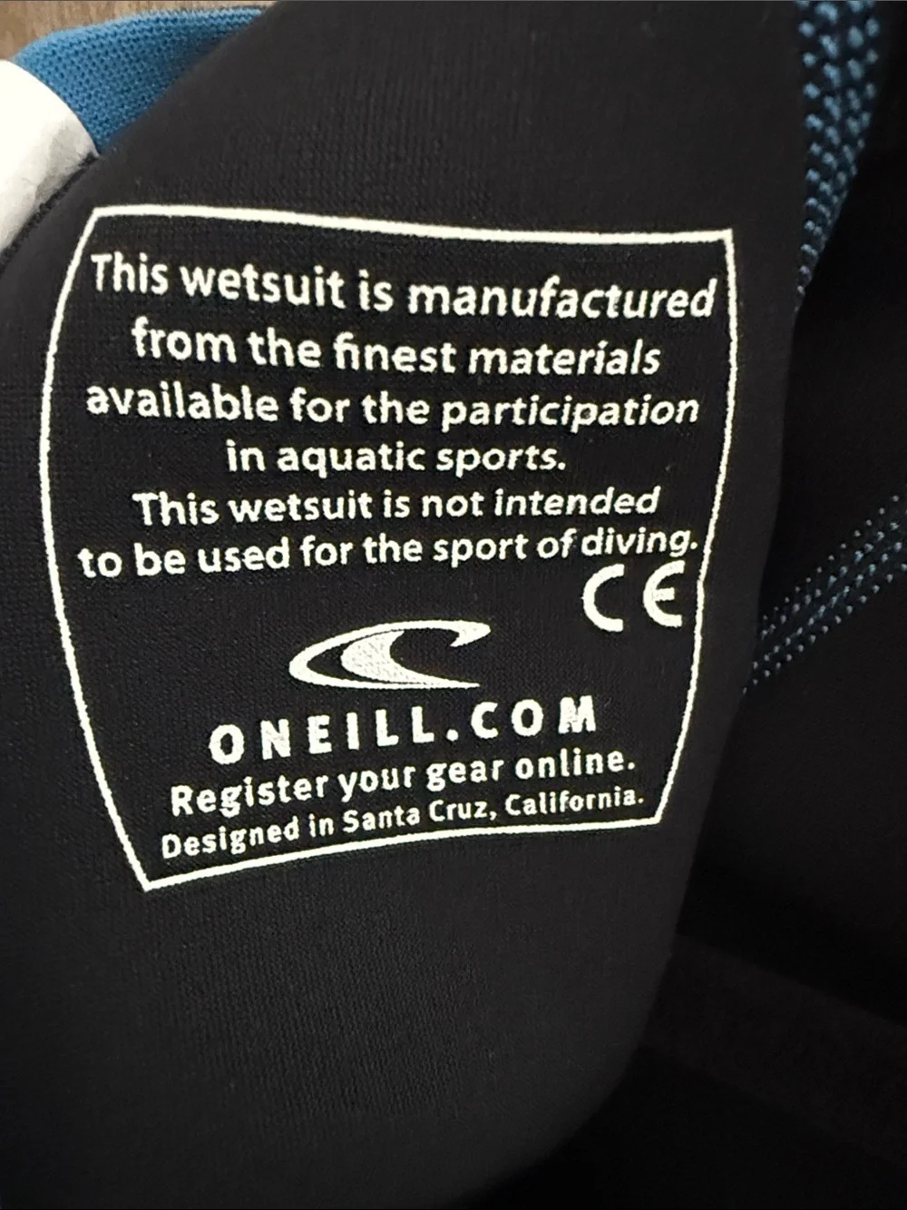 O'Neill Bright Blue and Red Kids Full Wetsuit